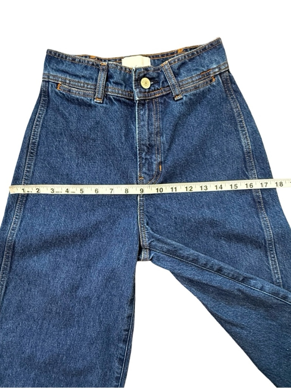 Reformation Austin Ultra High Rise Wide Leg Jeans Kacey Musgraves Elwood Size 23 - Picture 14 of 16